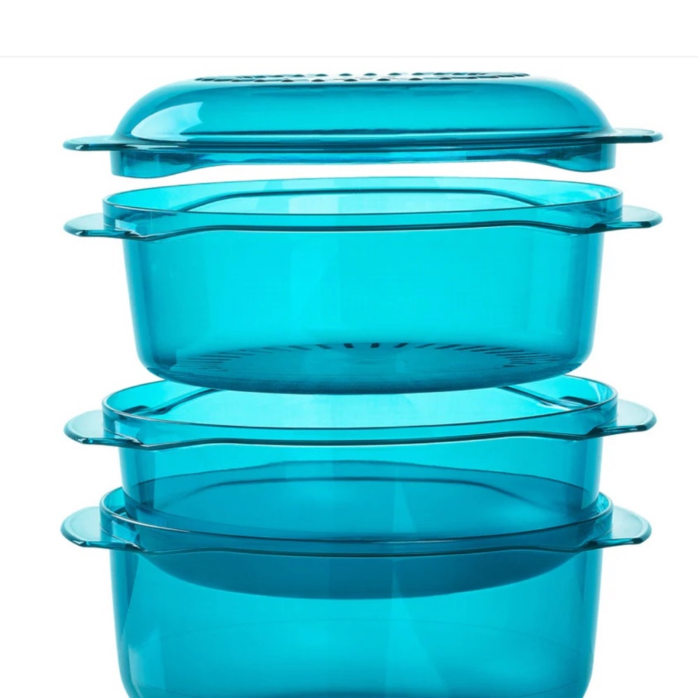 Tupperware Teal Cookware Set - Picture 4 of 8
